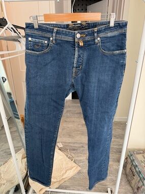 Jacob Cohen Men's Slim Dark Blue Jeans